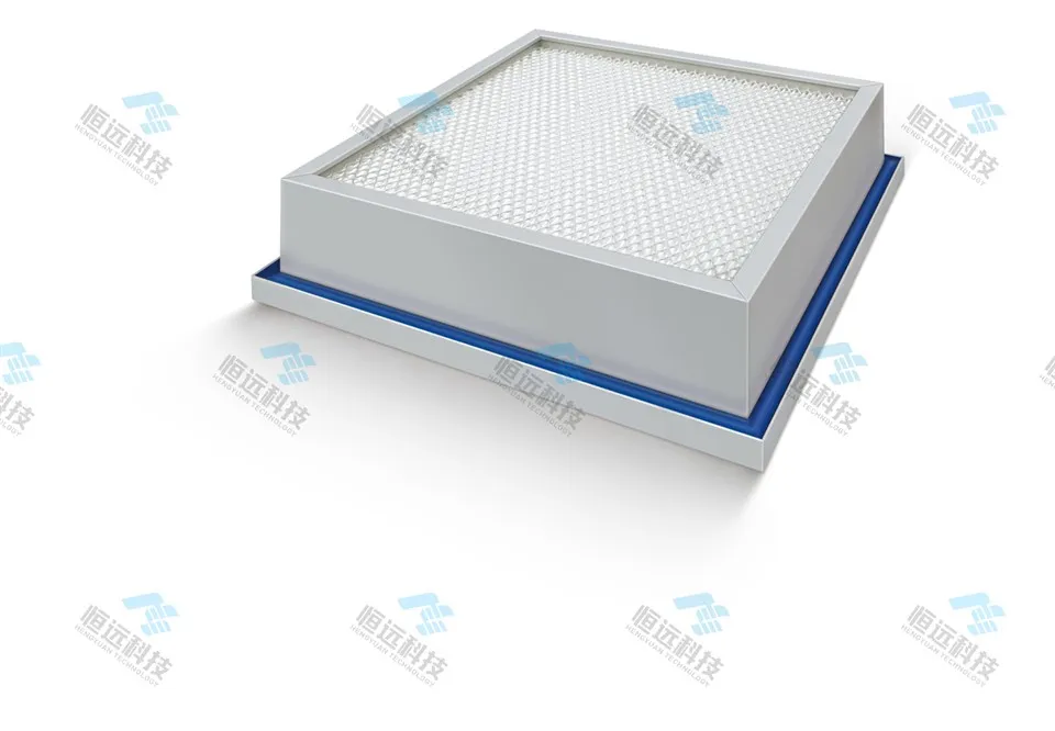 HEPA-Filter-Gel-Dichtung, leckagefrei, hocheffizienter Aluminiumrahmen, Reinraum-HEPA-Modul-Ersatz, neue Box-Filterfarm