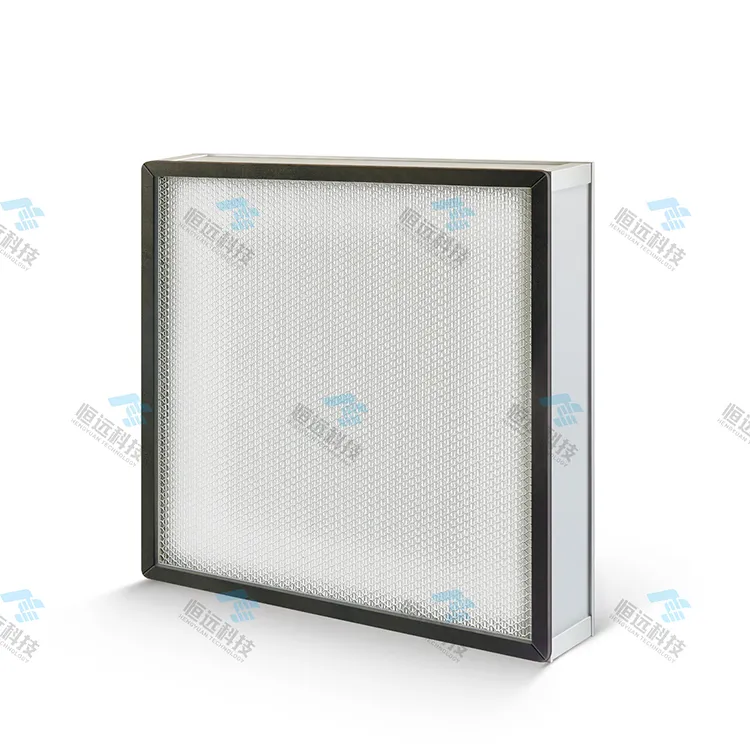 Hocheffizienter Luftfilter ohne Trennwand