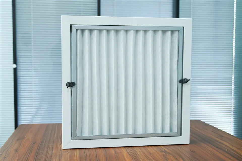 Primäre Effizienzfilter mit Unterrahmen