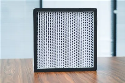 Kundenspezifische Hepa-Filter-Luftfilterausrüstung 0.3 Mikron 99,99 % plissierter Hepa H13 H14 24*24-Filter, geeignet für Krankenhäuser und Reinräume