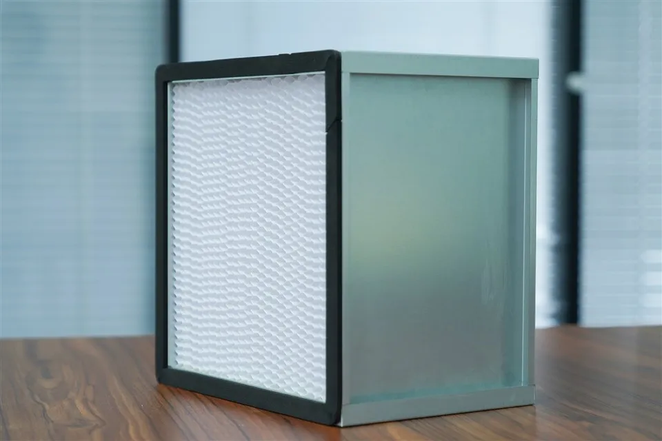 Das Luftfilterelement der Kompressorkomponente mit Aluminiumrahmen