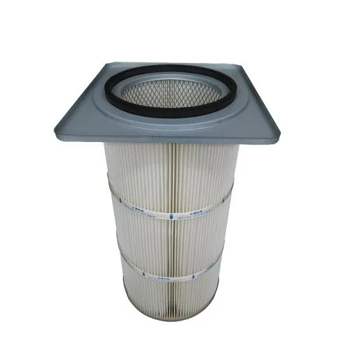 Die Filterpatrone mit einem Vierkantfutter zur Staubentfernung