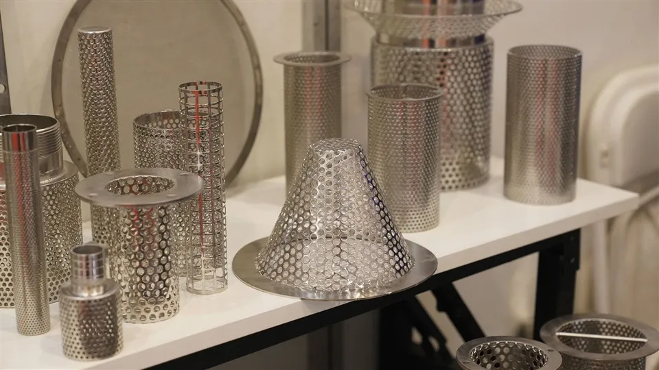 Die gestanzte Flanschfilterpatrone aus Edelstahl